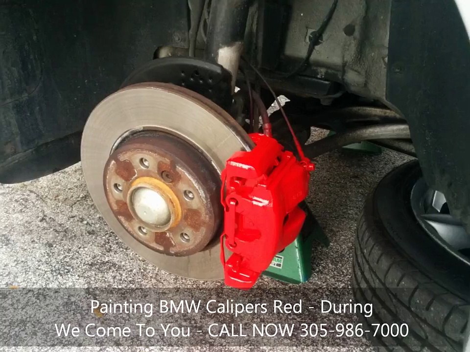 PAINT PORSCHE CAYENNE CALIPERS RED PRO SERVICE Red Brake Caliper