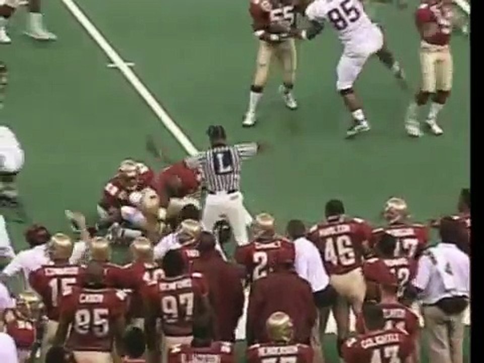2000 Sugar Bowl (National Championship): Virginia Tech vs. Florida State: Hokie Highlights