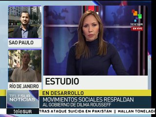 En Río de Janeiro la respuesta a marchar contra Rousseff es nula