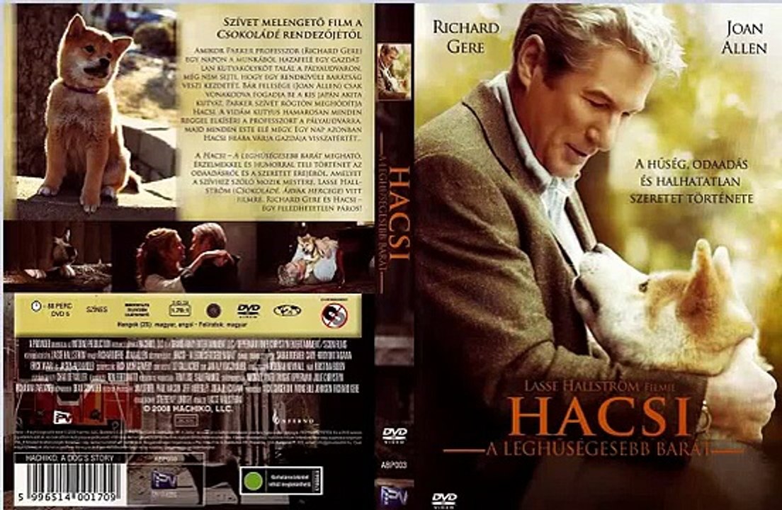 Hacsi - A leghűségesebb barát (Hachiko A Dog's Story) Teljes film!
