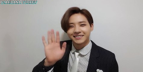 'V' App B1A4'un Gongchan'a doğum günü süpriz mesajı