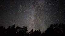 Fixed version: Milky way time lapse, shooting stars