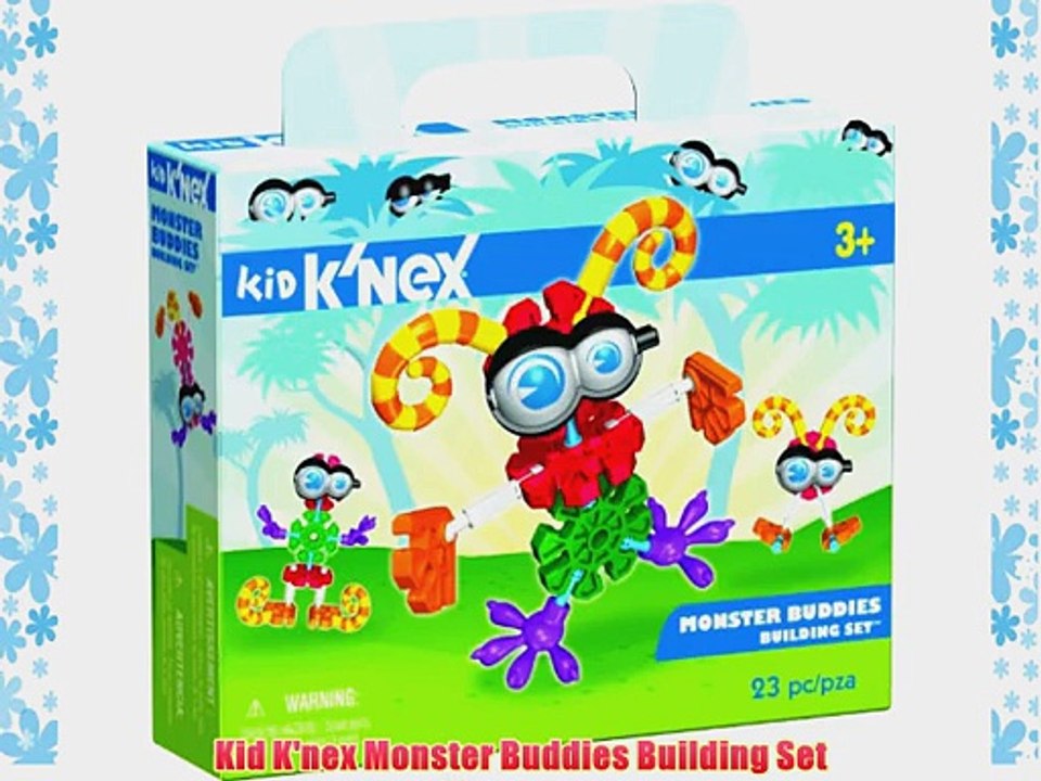Kid K'nex Monster Buddies Building Set