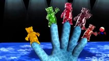 Finger Family Nursery Rhymes for Children Gummy Bear Cartoon | Finger Family Children Nursery Rhyme
