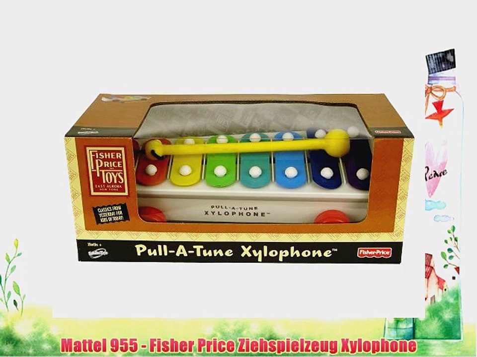 Mattel 955 - Fisher Price Ziehspielzeug Xylophone