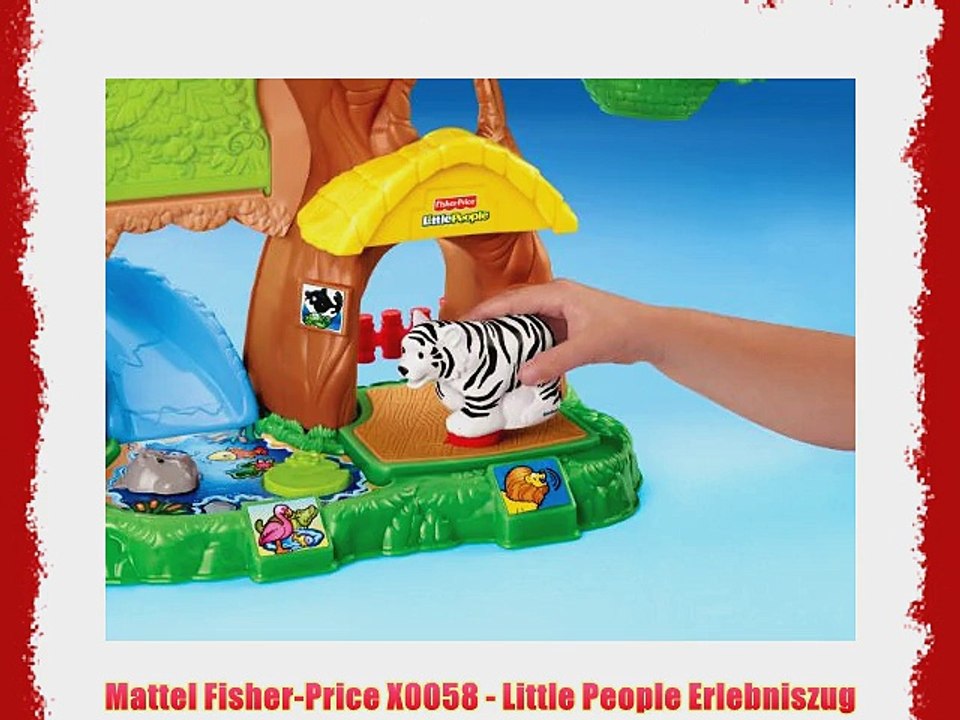 Mattel Fisher-Price X0058 - Little People Erlebniszug