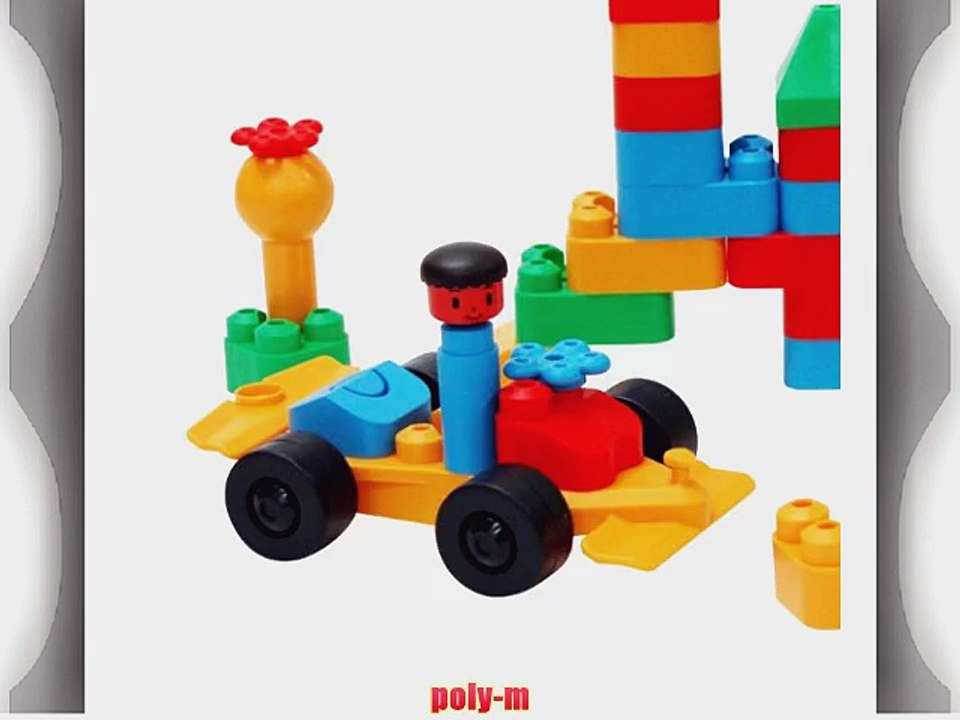 Happy Baby im roten Koffer Poly-M Twini 1-4 Jahre bunte Bausteine Bauelemente Stecksystem Art.Nr.71034