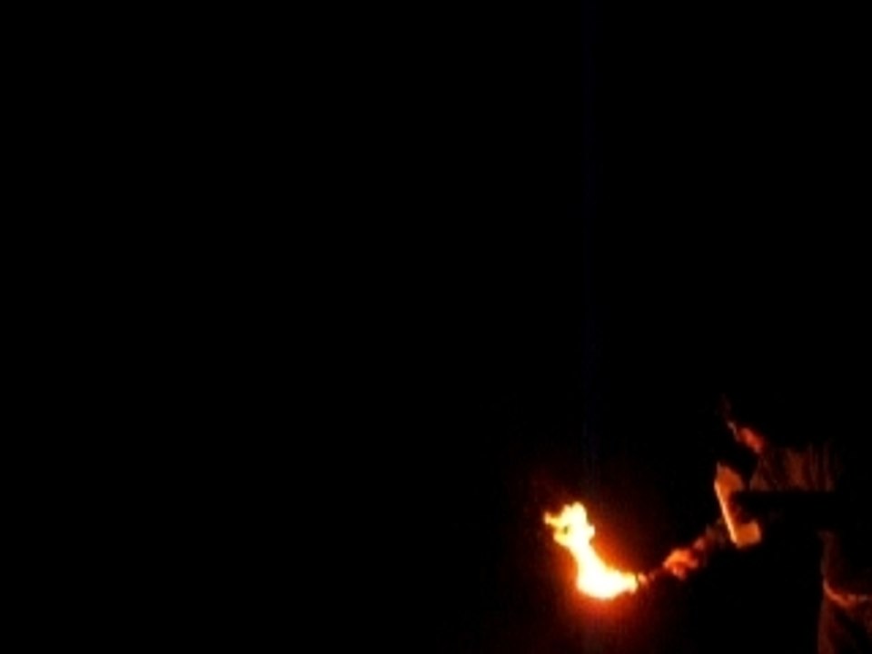 Crachage de feu