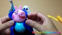 PEPPA PIG Halloween Play Doh Costumes Peppa Pig Mermaid Ghost and Pumpkin Playdough Episod