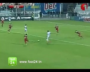 الهدف الأول للنادي الصفاقسي 1 - 0 النجم الساحلي # الحرباوي