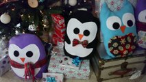 DIY SUPER CUTE Penguin & Owl Pillows  Easy Gift Ideas  ANNEORSHINE