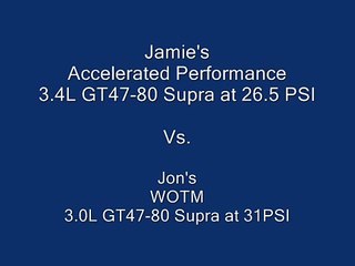 Supra on the highway: Jon Pratkanis vs Jamie Carter TX Highway