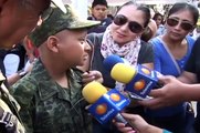 Erick cumplió su sueño de ser militar, ahora librará la batalla más importante de su vida