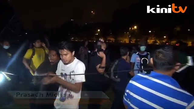 DBKL & police raid Padang Merbok, kick out campers