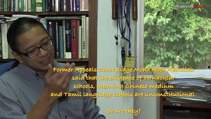 Vernacular education: Silence of the Constitution