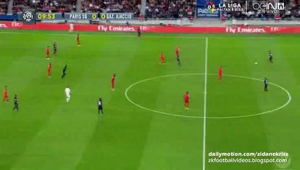 Télécharger la video: 1-0 Blaise Matuidi Amazing Goal | Paris Saint-Germain v. Ajaccio - Ligue 1 16.08.2015 HD