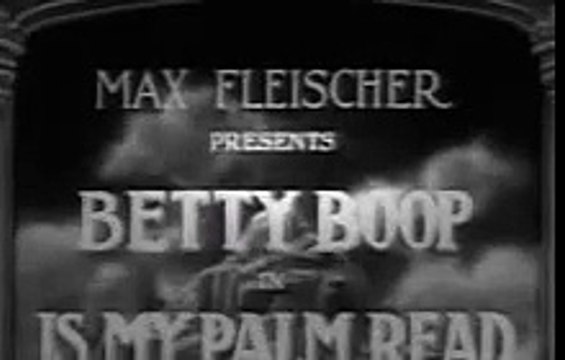 Is My Palm Read (1933) A Betty Boop Cartoon