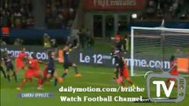 Thiago Silva Amazing Goal Paris SG 2 - 0 Gazelec Ajaccio -Ligue 1 - 16-8-2015