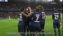 GOAL Thiago Silva -- PSG 2-0 GFC Ajaccio - 16-08-2015 Ligue-1
