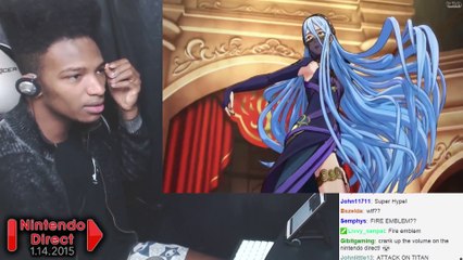 [3DS] NEW FIRE EMBLEM GAME ANNOUNCED! Etika ReactionResponseReview - Nintendo Direct Jan 2015