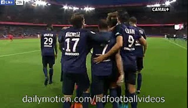 amazing goal B.Matuidi PARIS SAINT GERMAIN 1-0 AJACCIO LIGUE ONE 16.08.2015