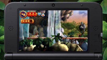 Nintendo 3DS - Donkey Kong Country Returns 3D Gameplay Trailer