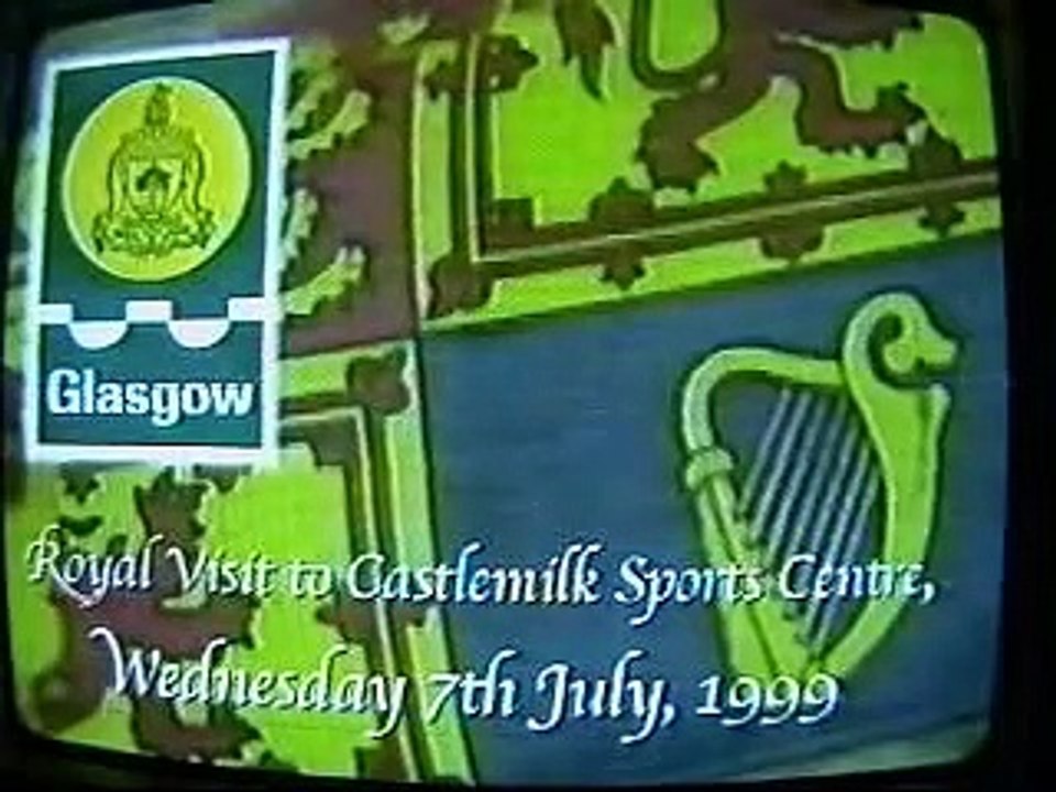 Castlemilk, the Queens visit