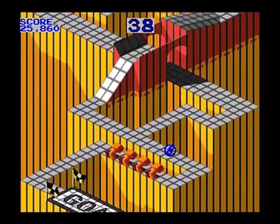Marble Madness Arcade Atari 1984 - Finished