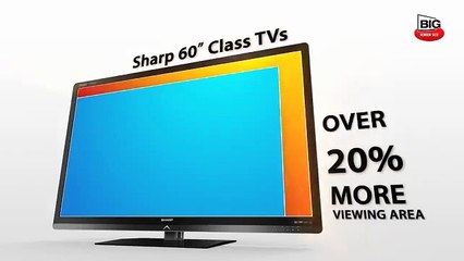 Sharp LED TV 60 inch Big Sexy Games
