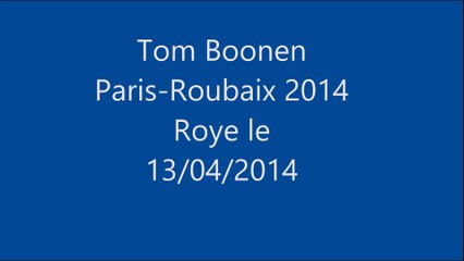 Tom Boonen Roubaix 2014