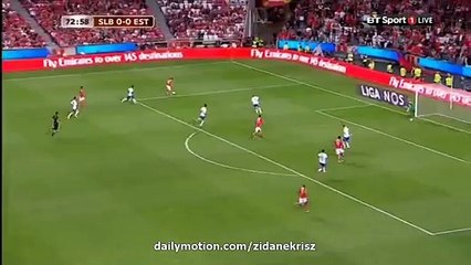 1-0 Konstantinos Mitroglou First Goal SL Benfica v. Estoril - 16.08.2015 HD