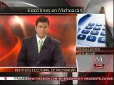 Reporte preliminar del IEM sobre instalación de casillas en Michoacán