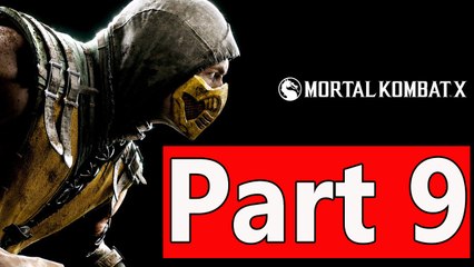 Mortal Kombat X Walkthrough Part 9 Scorpion - Gameplay