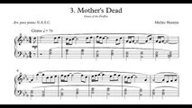 Grave of the Fireflies - 3.Mother's Dead || Piano Version