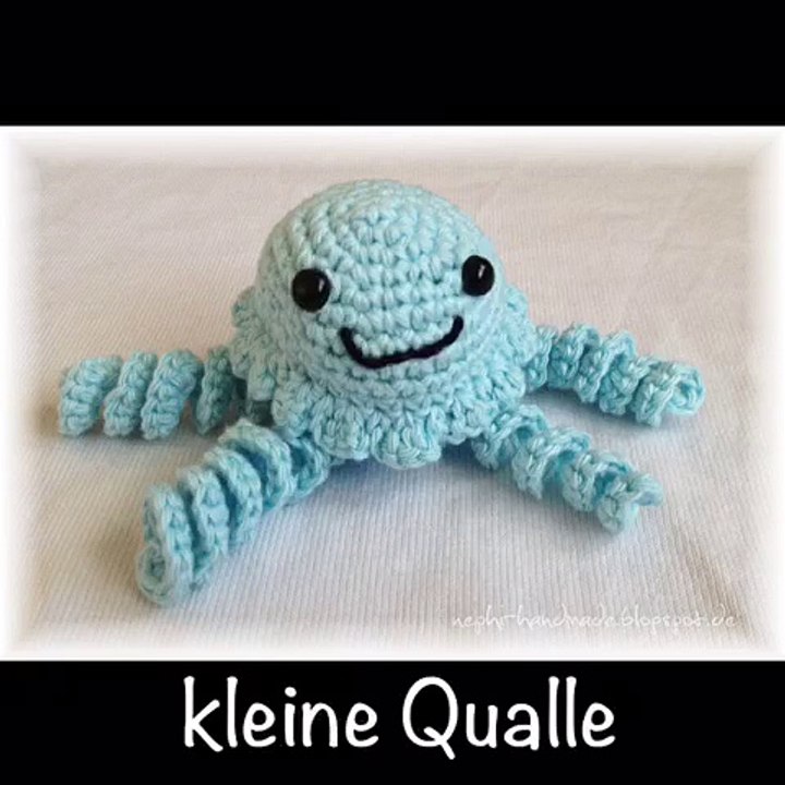 meine gehäkelten Quallen