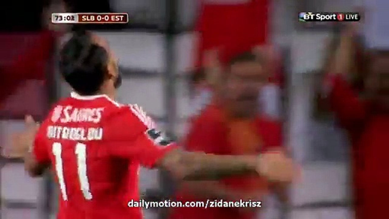 All Goals and Highlights HD | SL Benfica 4-0 Estoril - 16.08.2015 HD