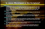 The Jehovahs Witnesses (pt.3)  Should Jesus Be Worshipped?