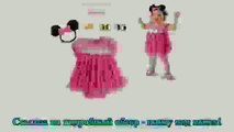 Pink Polka Dots Cartoon Kids Clothes Sets Bab