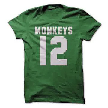 Custom t shirt Monkeys 12