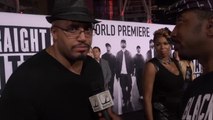 Suge Knight played by R. Marcos Taylor Straight Outta Compton Premiere