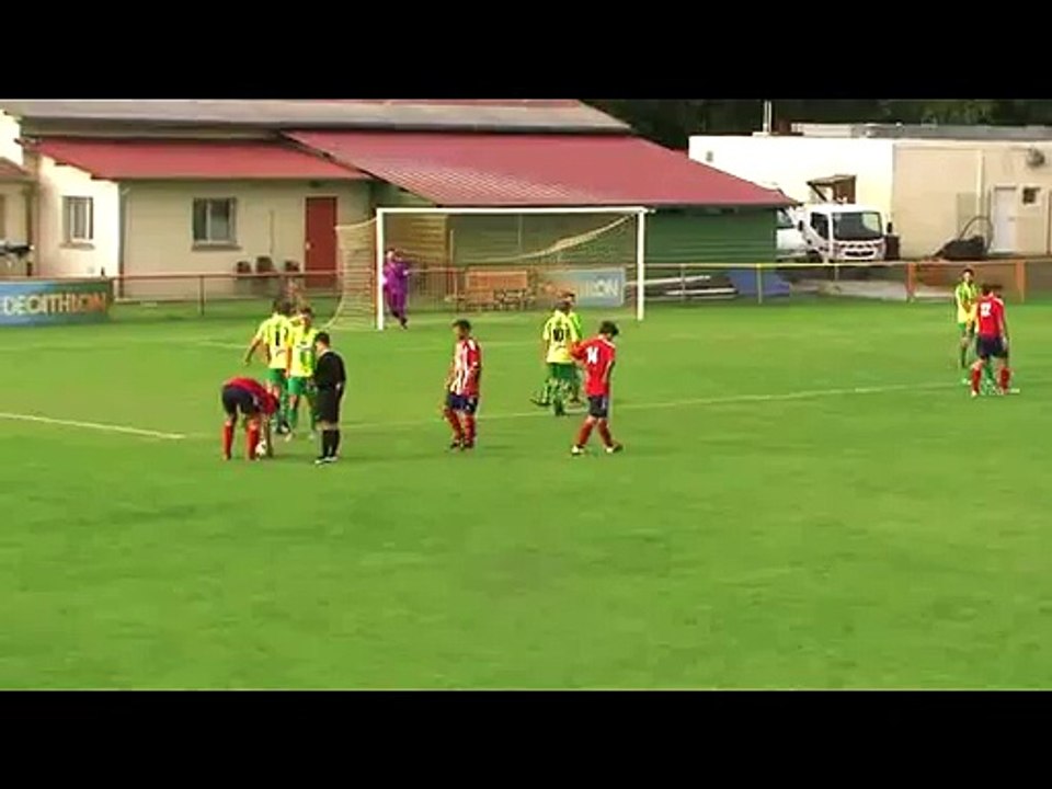 THIBAUT MOULINE COUP FRANC CONTRE CESTAS