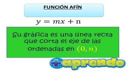 FUNCION AFIN