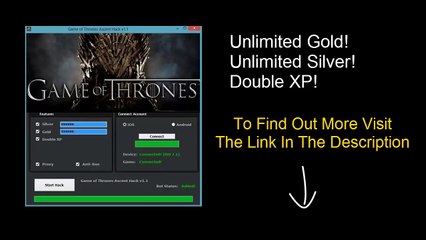 Game of Thrones Ascent Cheats (Hack Tool) Unlimited Gold and Silver [iOS and Addroid]