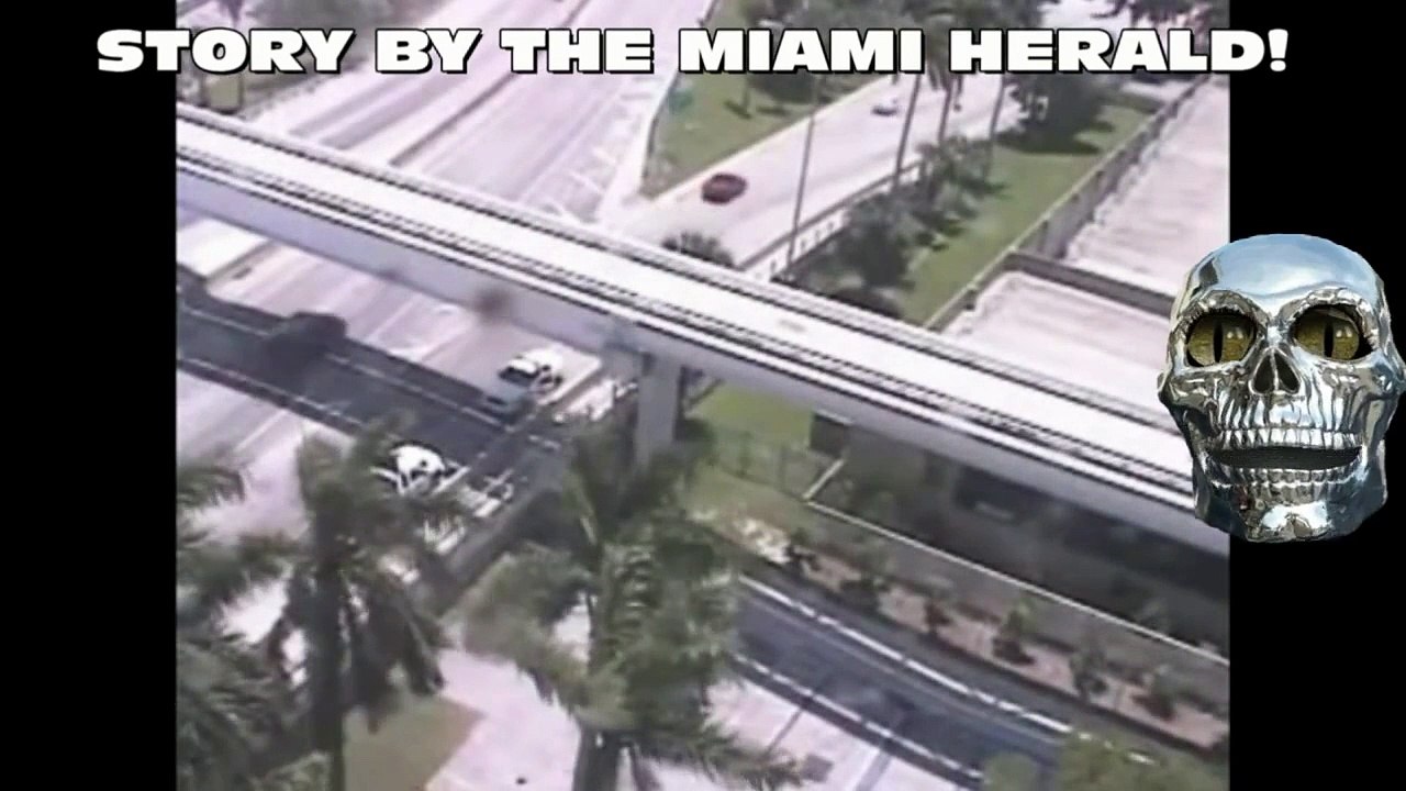 Real life Zombie Attack in miami florida! Man is shot to death eating anothe mans face!