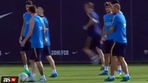 Messi se enfadó con Mascherano tras brusca entrada