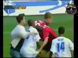 NEW FOOTBALL FIGHTS 2009 FOULS!!!  KICKS!!! HEADBUTTS!!!