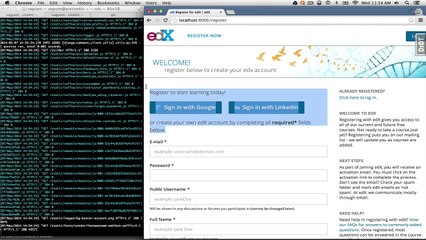 Open edX Third-Party Authentication Demo