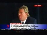 Shane Warne Retires Seven News Australia Part 2