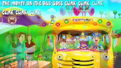 The Wheels on the Bus Go Round and Round   Kids Song with Lyrics   Children's Music