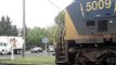 CSX westbound in Fairport NY
